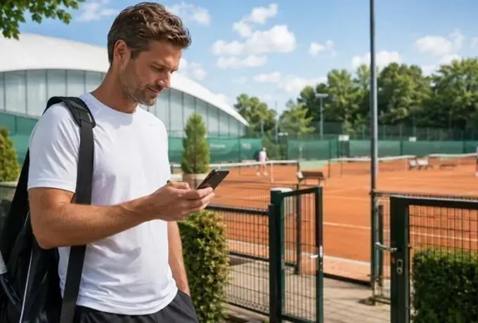 Tennis spielen ohne Mitgliedschaft