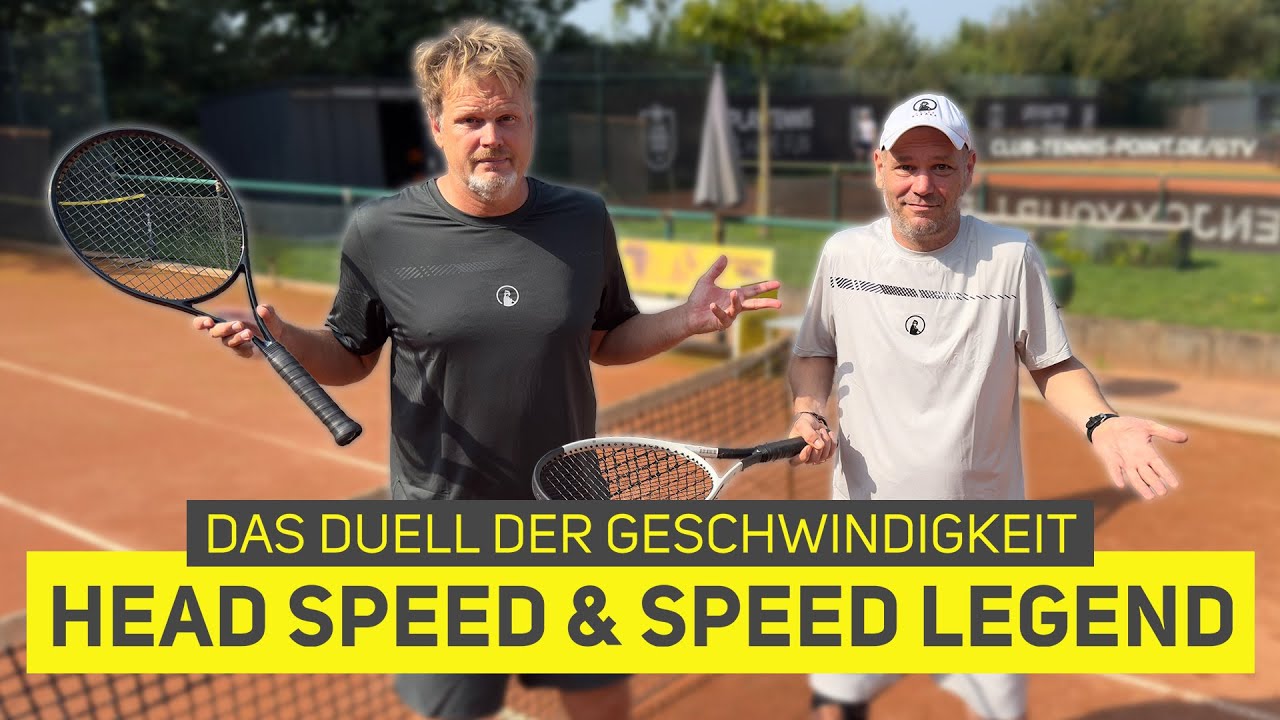 Tennis-Point-Videovorschau: HEAD Speed VS HEAD Speed Legend – Das Gleiche aber nicht dasselbe! | Rackettest | Tennis-Point