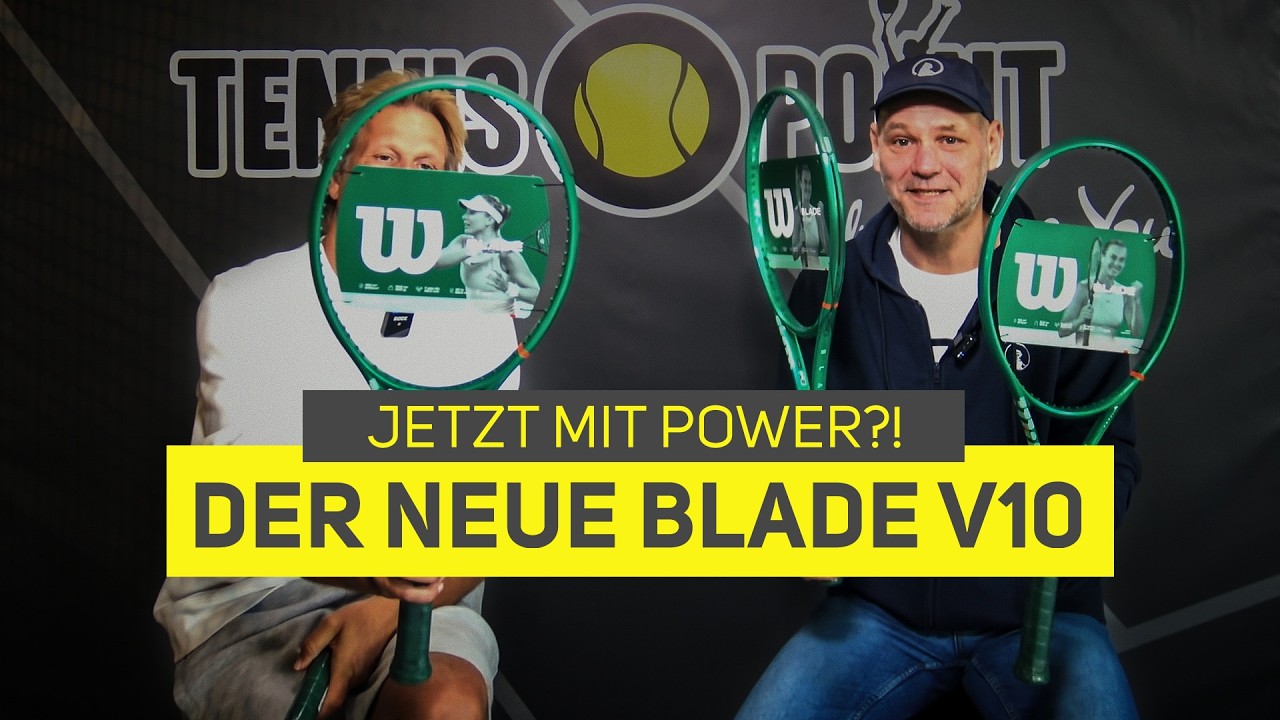 Tennis-Point-Videovorschau: Wilson Blade V10 Review 2026 | Is the upgrade worth it? | Hands-On | Tennis-Point