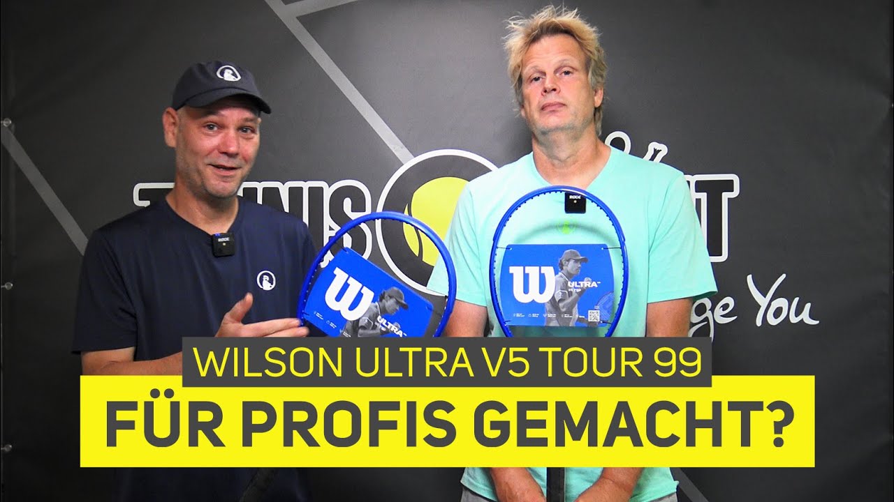 Tennis-Point-Videovorschau: The professional tennis racket in a new look - Wilson Ultra V5 Tour 99 | Hands-On | Tennis-Point