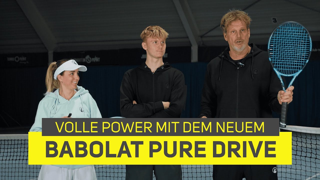 Tennis-Point-Videovorschau: This gives you full power! The new Babolat Pure Drive 2025 | Racket test | Tennis-Point