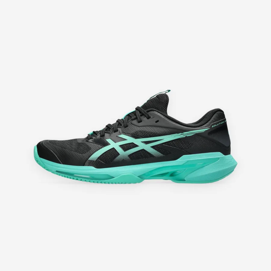 ASICS Herren Tennisschuhe Sandplatz - Solution Speed FF 4 schwarz/grün
