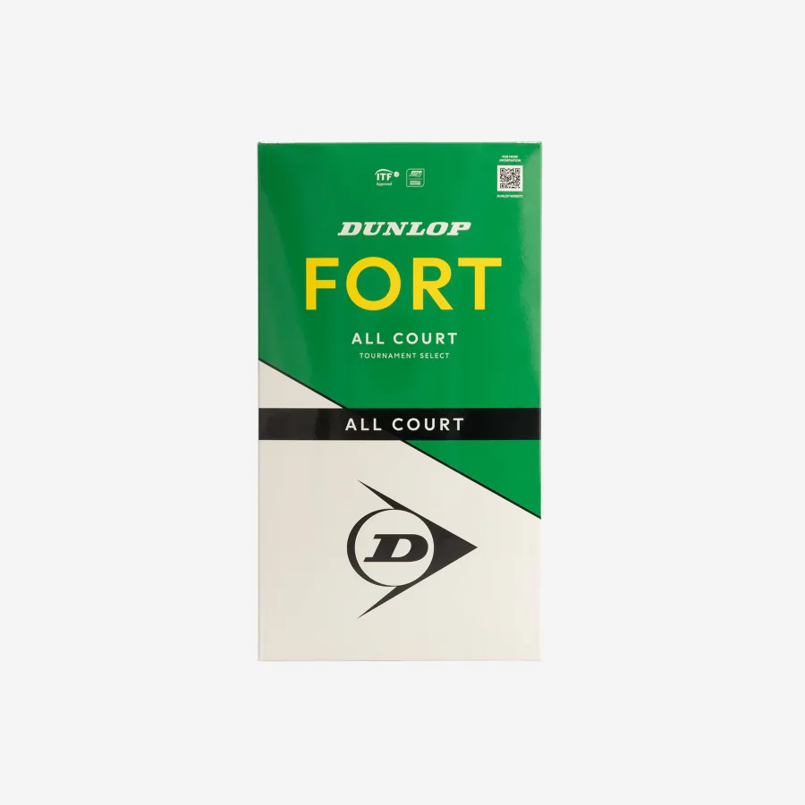 Dunlop Tennisbälle - Fort All Court Control Doppelpack (2×4)