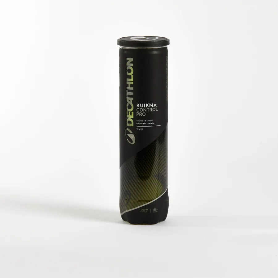 Artengo Tennisbälle - Control Pro 4er Dose gelb