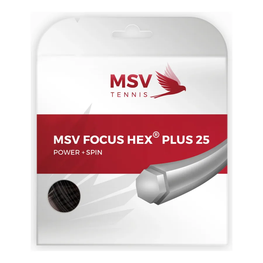 MSV Focus-HEX Plus 25 Saitenset 12m-Schwarz