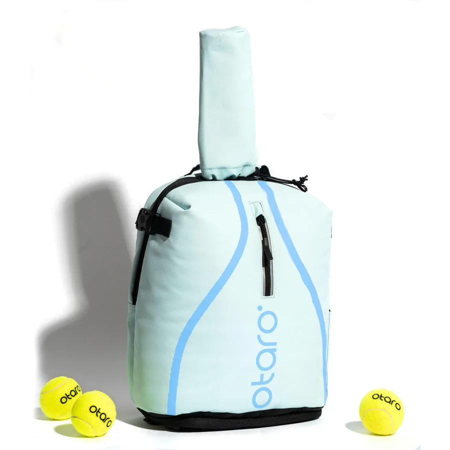 OTARO Kinder Tennisrucksack mit Schuhfach | Kids 19L - Himmelblau