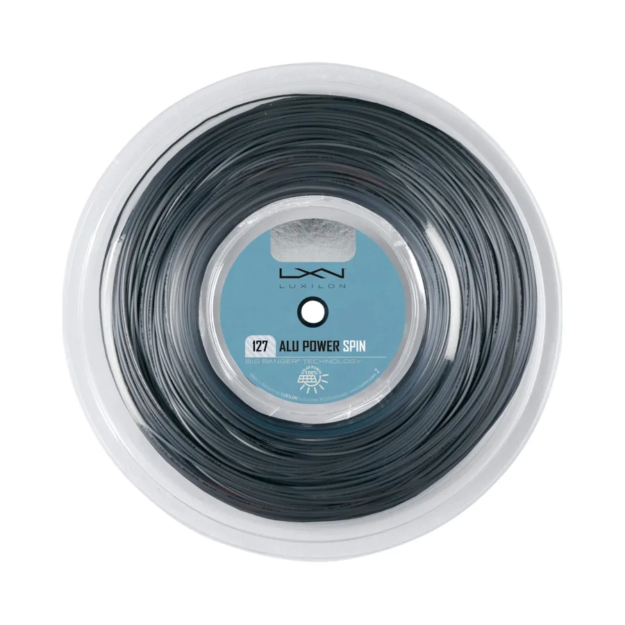 Luxilon Alu Power Spin Saitenrolle 220m-Silber