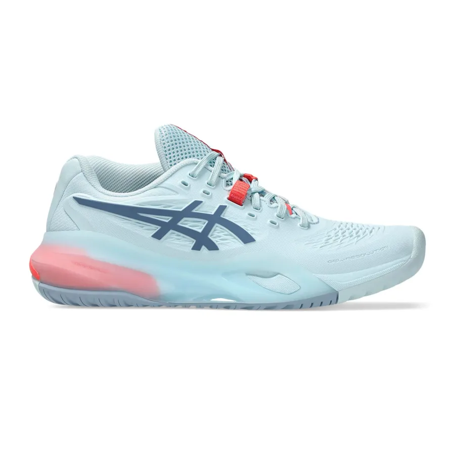 ASICS Gel-Resolution X Allcourtschuh Damen - hellblau, blaugrau