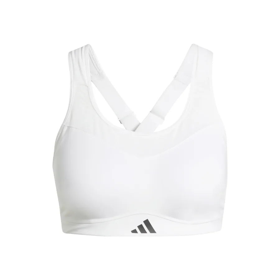 adidas Impact Training High Support Sport-BH Damen - weiß
