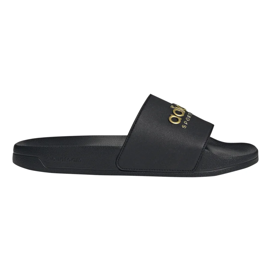 adidas Adilette Shower Badelatschen Herren - schwarz, gold