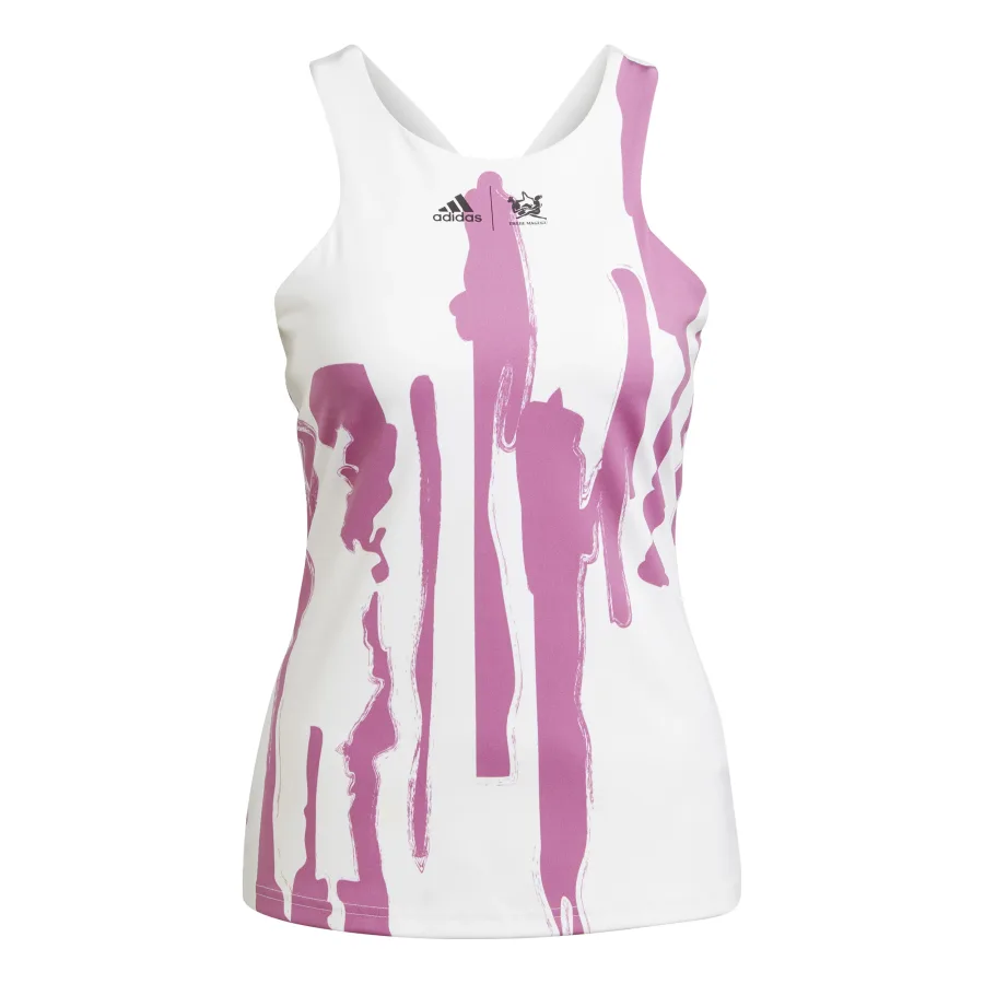 adidas New York Y Tank-Top Damen-Weiß,Lila