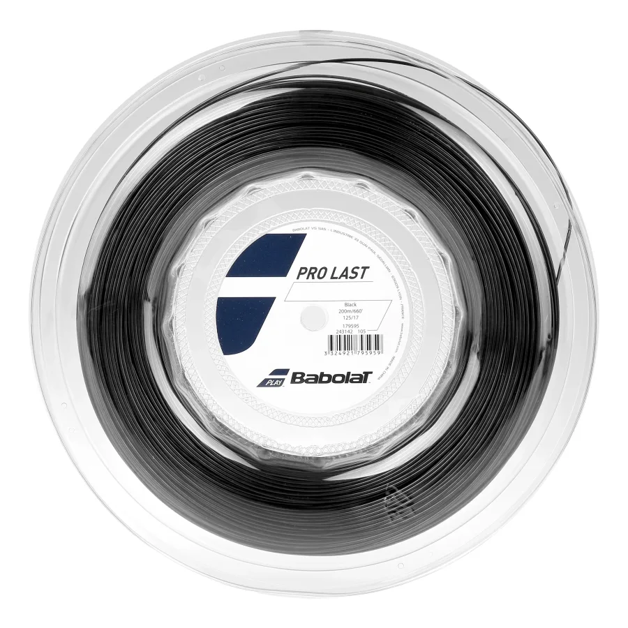 Babolat Pro Last Saitenrolle 200m-Schwarz