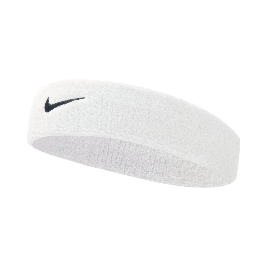 Nike Swoosh Classic Stirnband Unisex - weiß, schwarz