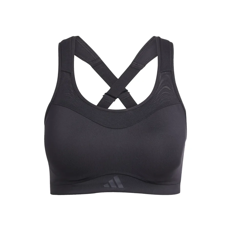 adidas Impact Training High Support Sport-BH Damen - schwarz