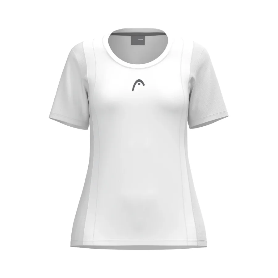 HEAD Club 25 Tech T-Shirt Mädchen-Weiß