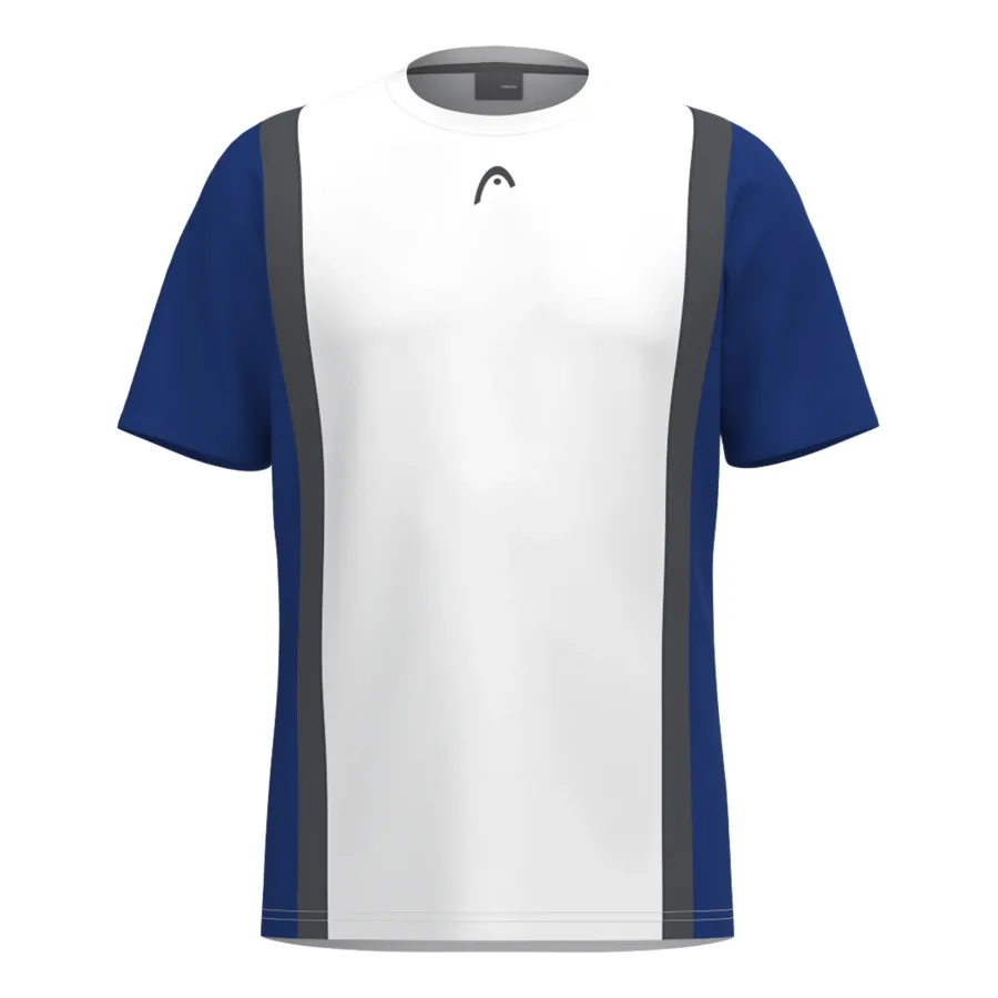 HEAD Club 25 Tech T-Shirt Herren-Weiß,Dunkelblau