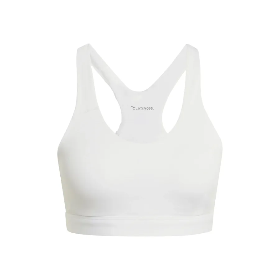 adidas Optime Essentials High Support Sport-BH Damen - weiß