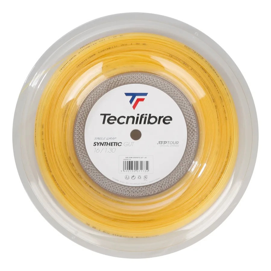 Tecnifibre Synthetic Gut 200m Saitenrolle-Gelb
