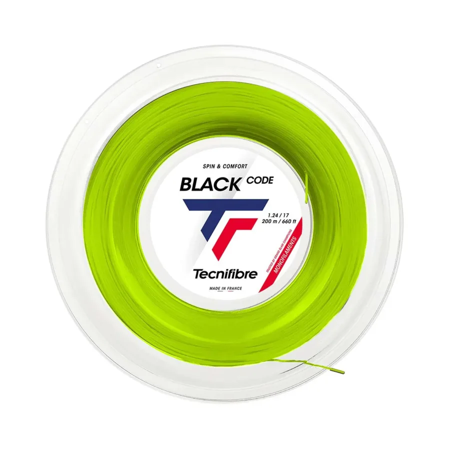 Tecnifibre Black Code 200m Saitenrolle-Limette