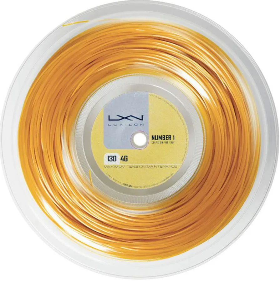 Luxilon 4G Saitenrolle 200m-Gold