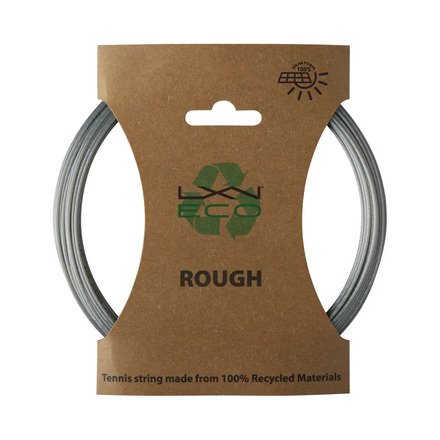 Luxilon Eco Rough Saitenset 12,2m-Grau