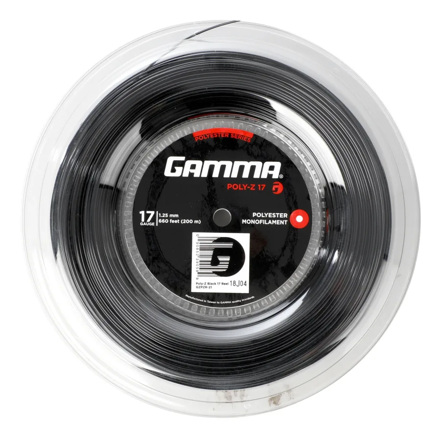Gamma Poly Z Saitenrolle-Schwarz