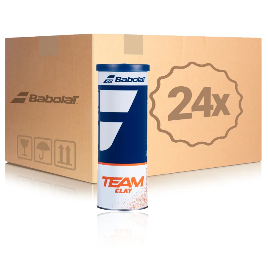 Babolat Babolat 24x 3er Dose Team Clay X 3 im Karton