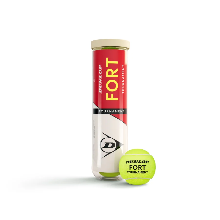 Dunlop Tennisbälle - Fort Tournament 4er Dose