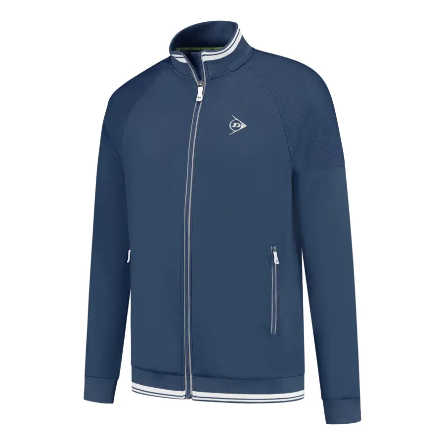 Dunlop Club Knitted Trainingsjacke Herren-Dunkelblau