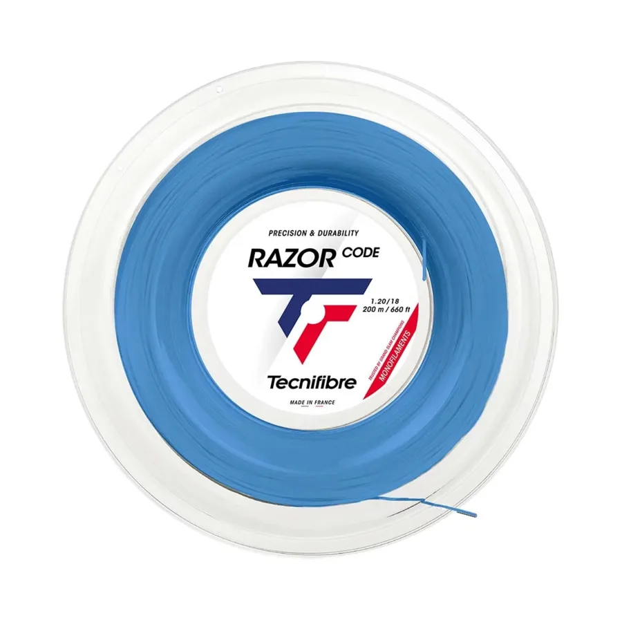 Tecnifibre Razor Code 200m Saitenrolle-Blau