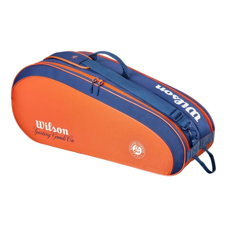 Wilson Team Roland Garros Schlägertasche 6er - rost