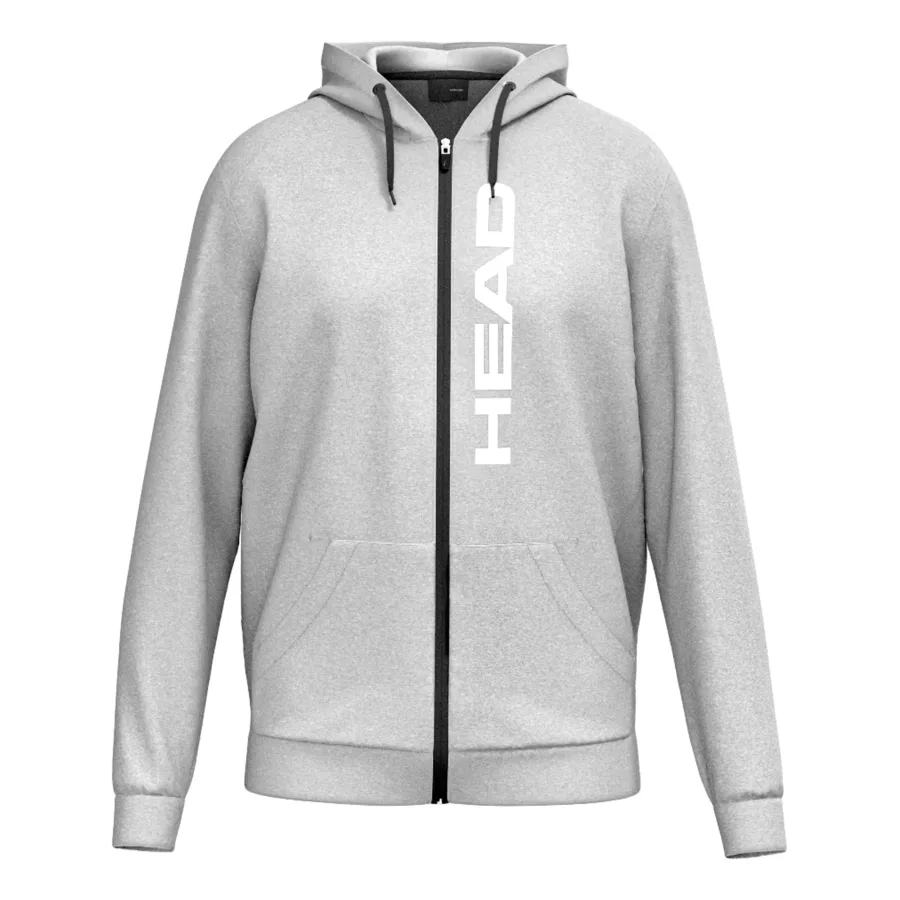 HEAD Club Original Full Zip Sweatjacke Herren-Hellgrau