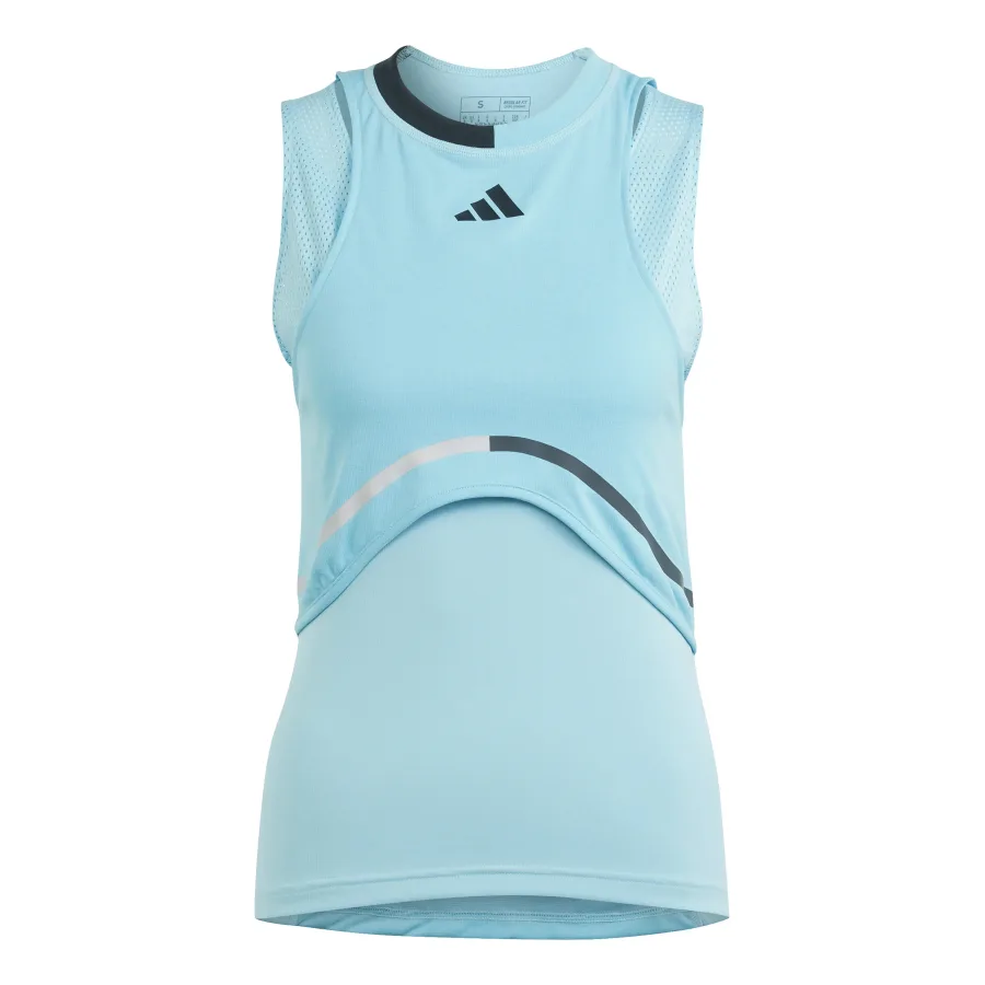 adidas Match Pro Tank-Top Damen-Hellblau,Mehrfarbig