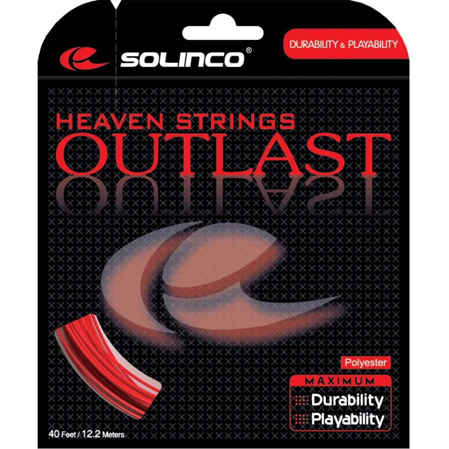 Solinco Outlast Saitenset 12,2m-Rot