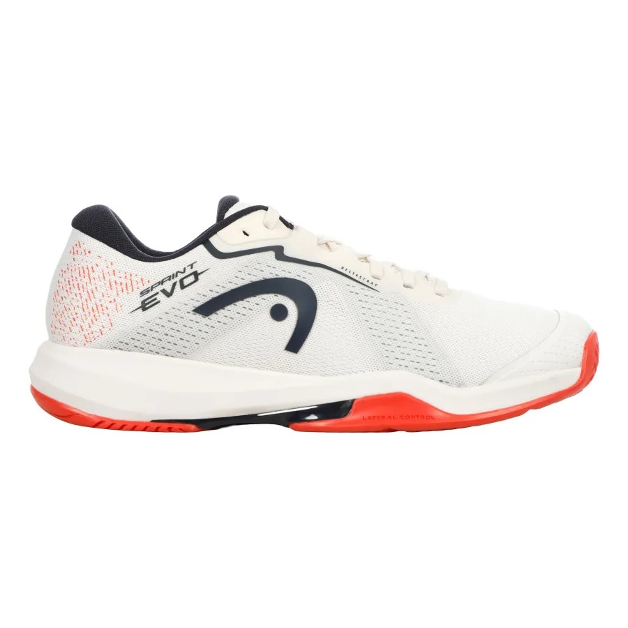 HEAD Sprint EVO 4.0 Sandplatzschuh Herren - creme, rot