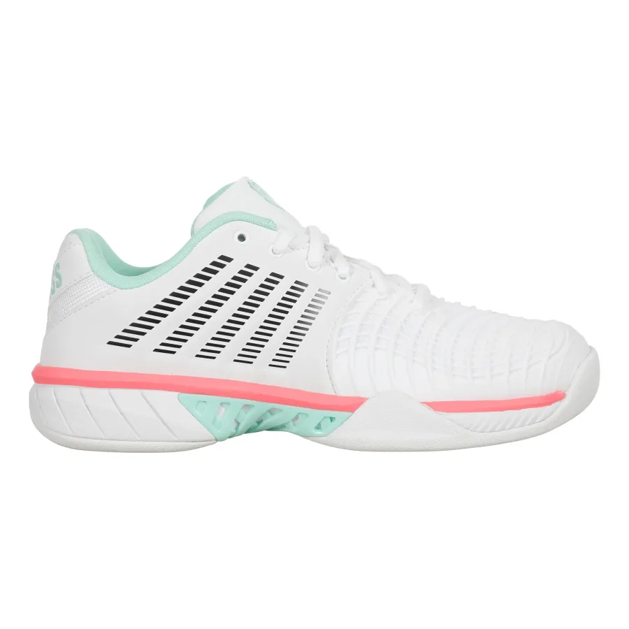 K-Swiss Express Light 3 Teppichschuh Damen-Weiß,Mehrfarbig