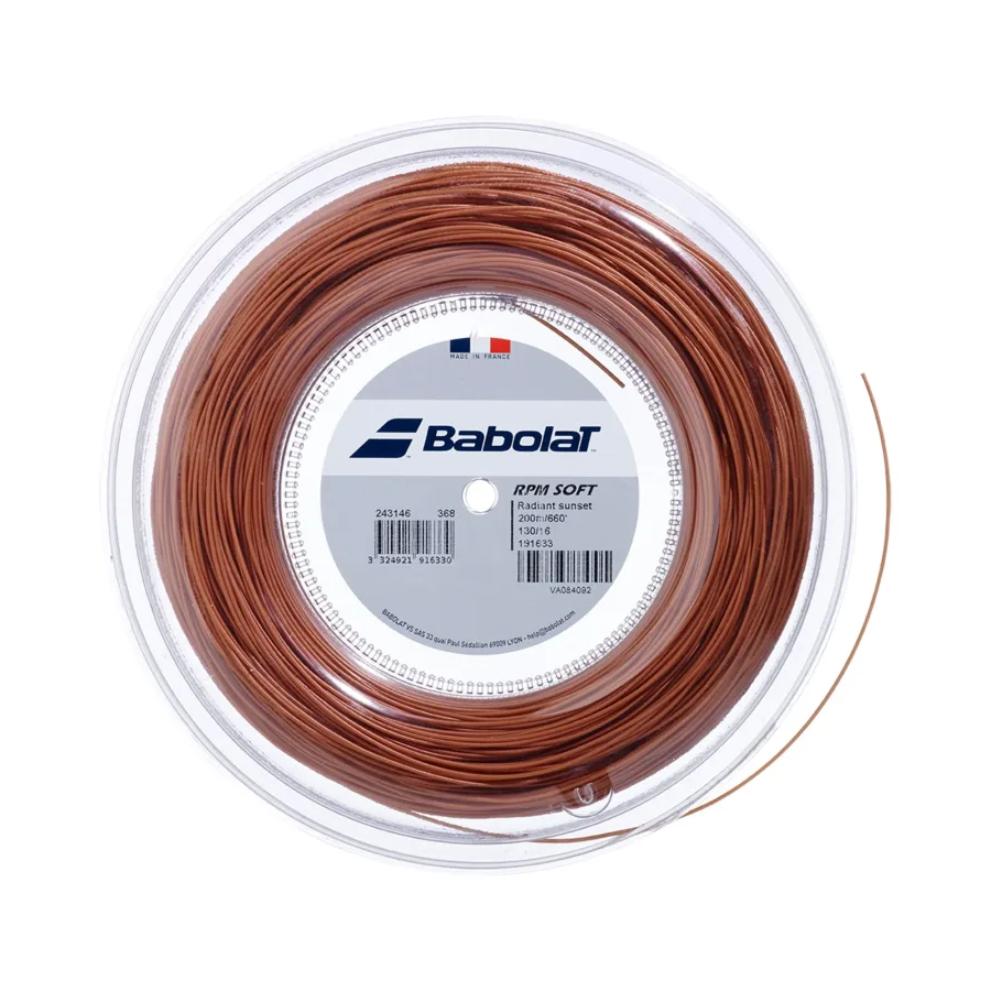 Babolat RPM Soft Saitenrolle 200m-Hellrot