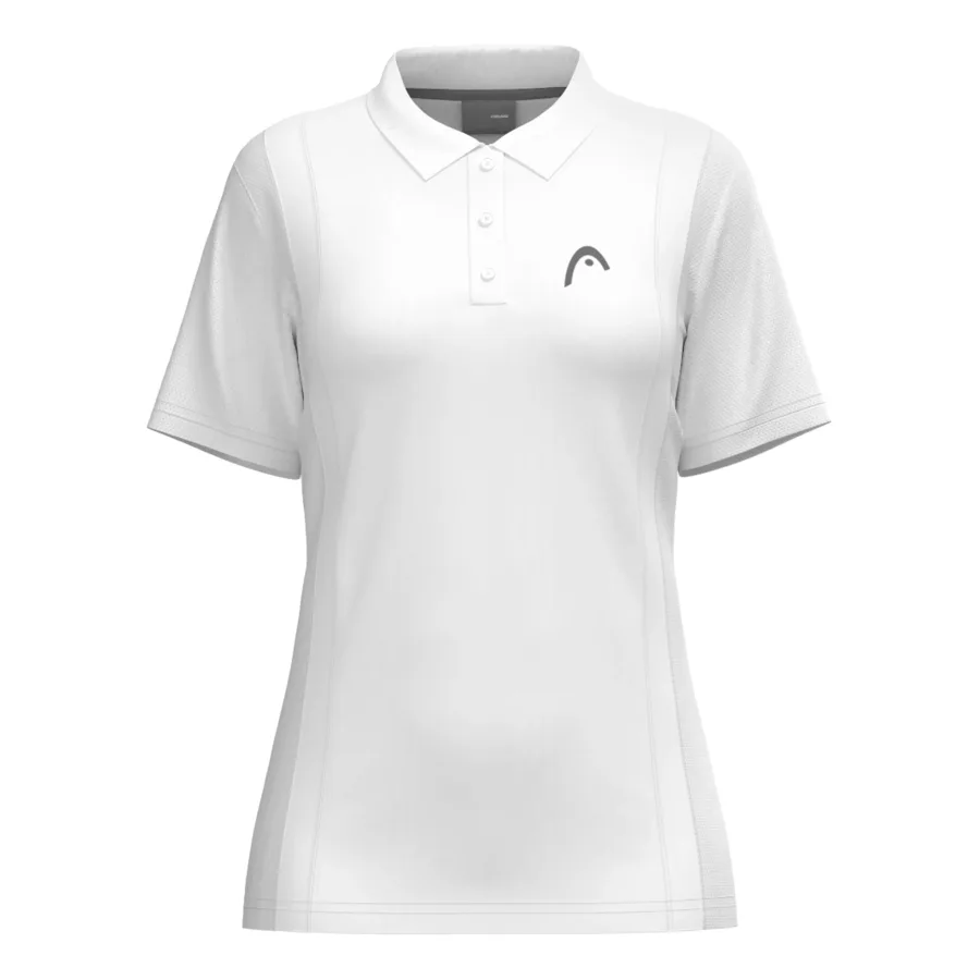 HEAD Club 25 Tech Polo Damen-Weiß