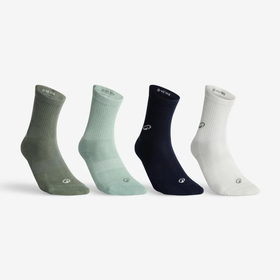 Decathlon Tennissocken High 4er Pack - RS300 grün