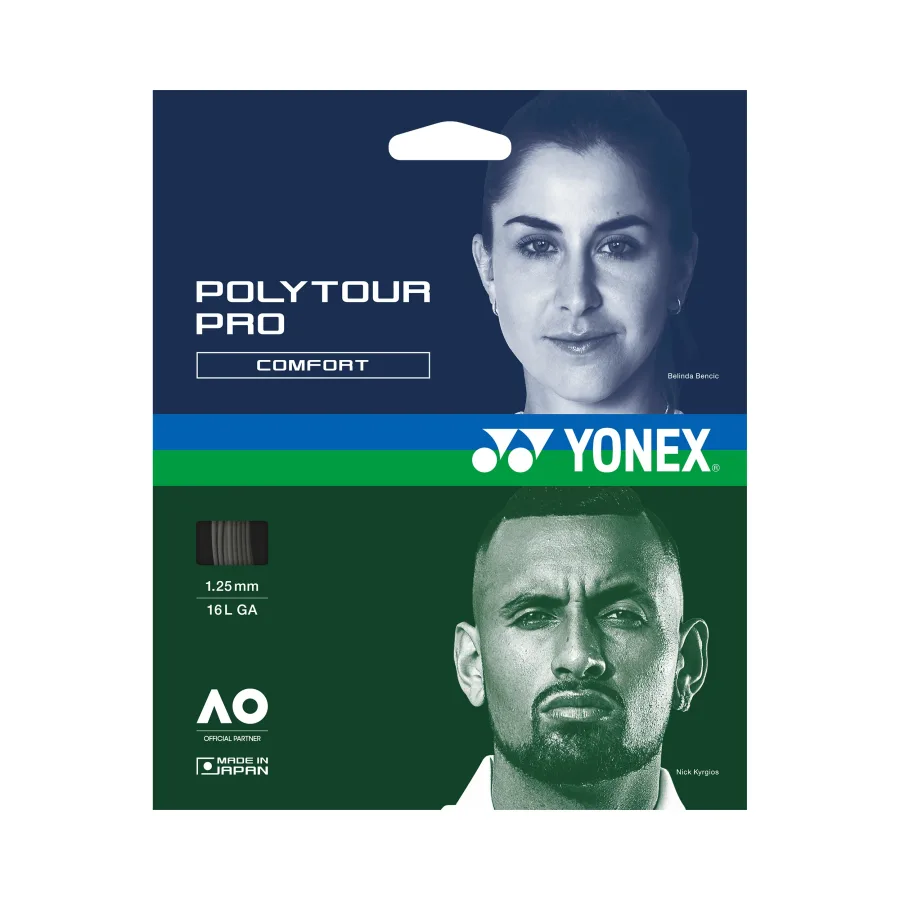 Yonex Poly Tour Pro Saitenset 12m - schwarz