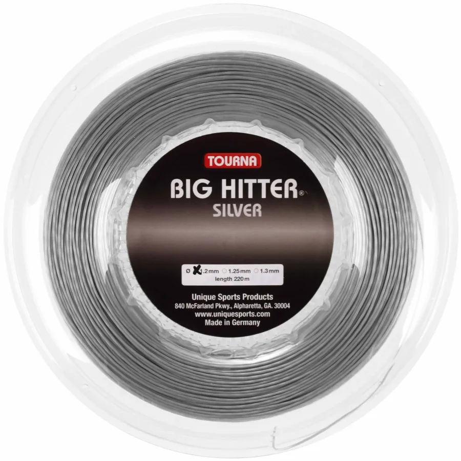 Tourna Big Hitter Saitenrolle 220m-Silber