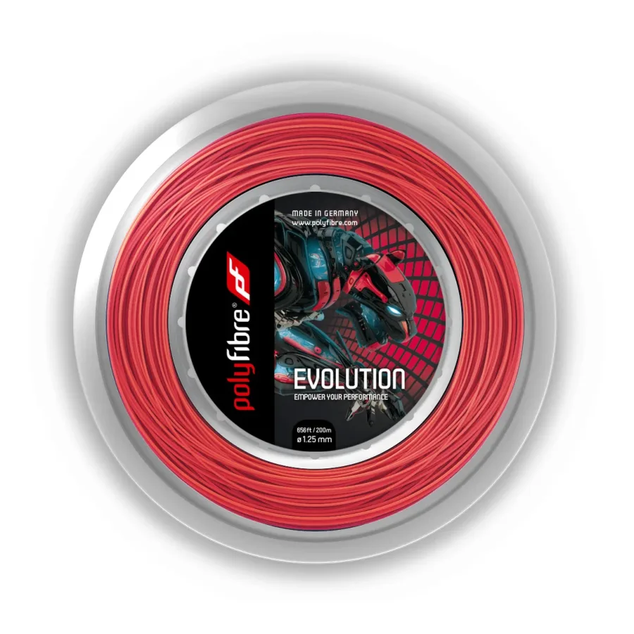 Polyfibre Evolution Saitenrolle 200m-Rot