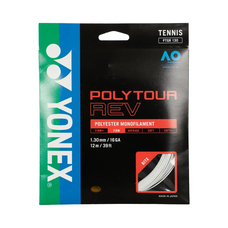 Yonex Poly Tour Rev Saitenset 12m-Weiß