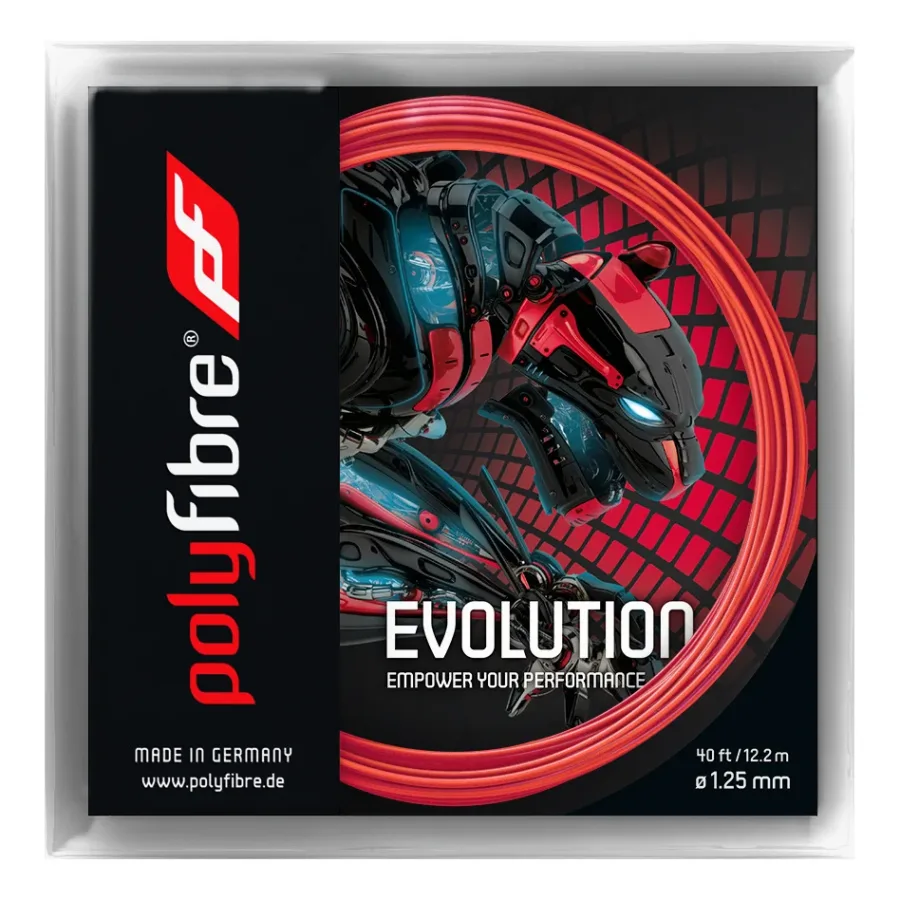 Polyfibre Evolution Saitenset 12m-Rot