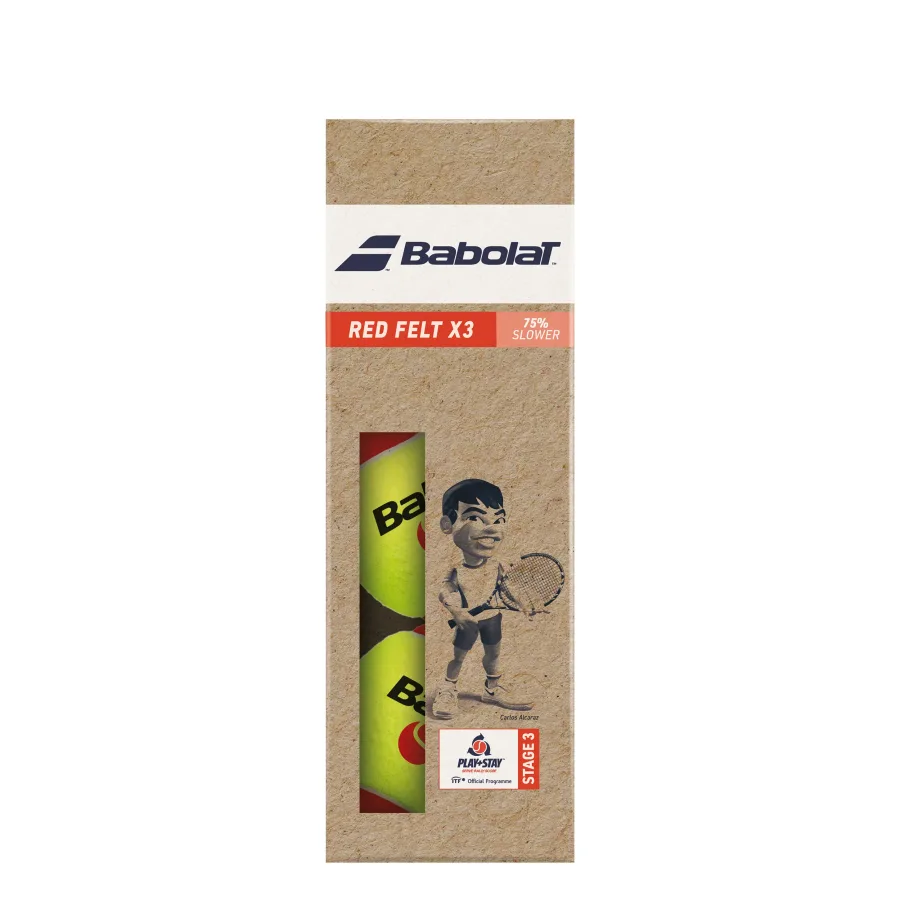 Babolat Red Felt (Stage 3) 3er Beutel