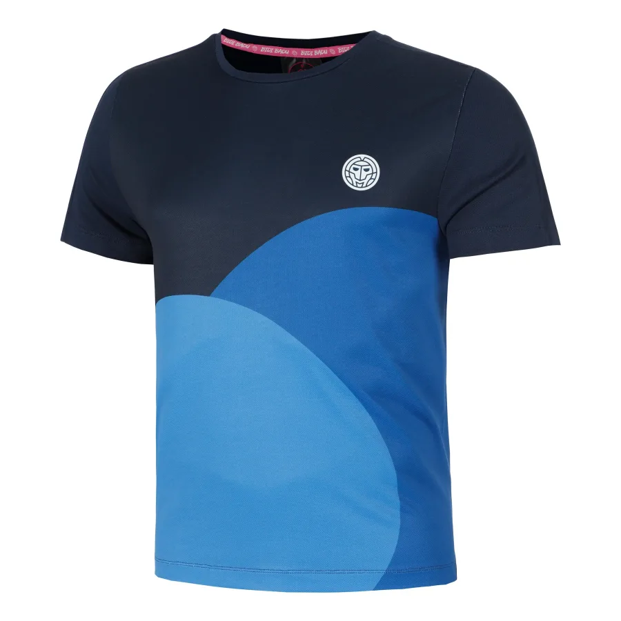 BIDI BADU Bubble T-Shirt Herren-Dunkelblau,Blau