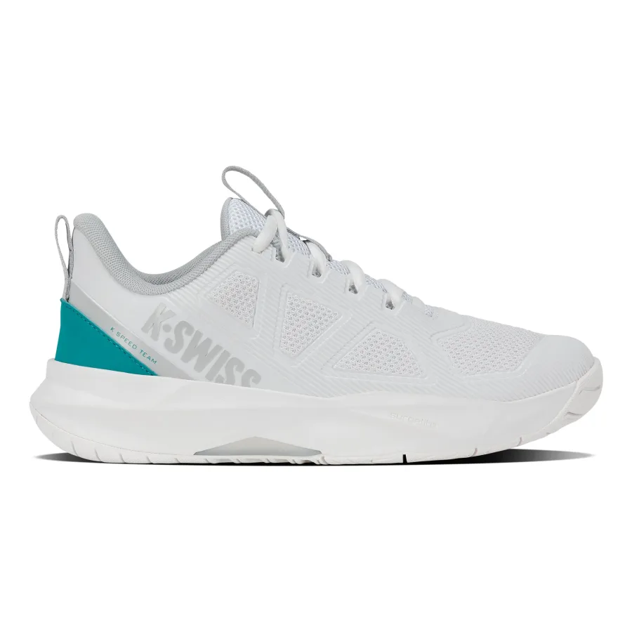 K-Swiss K-Speed Team Allcourtschuh Damen - weiß, türkis