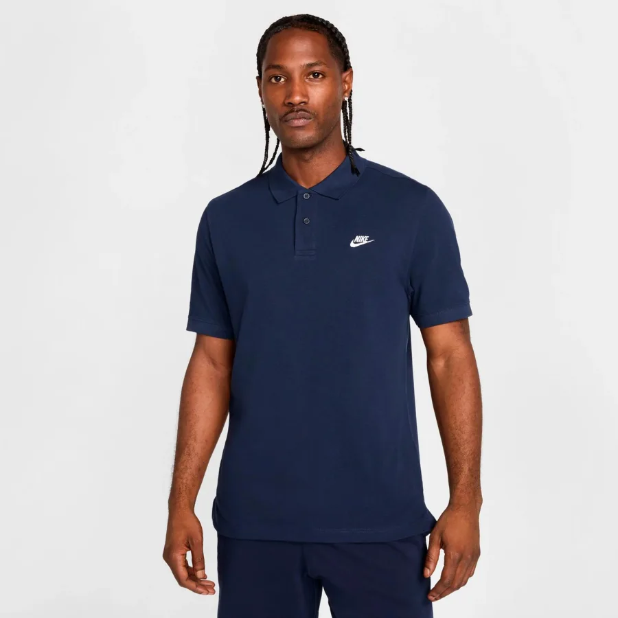 Nike Club Pique Polo Herren - dunkelblau