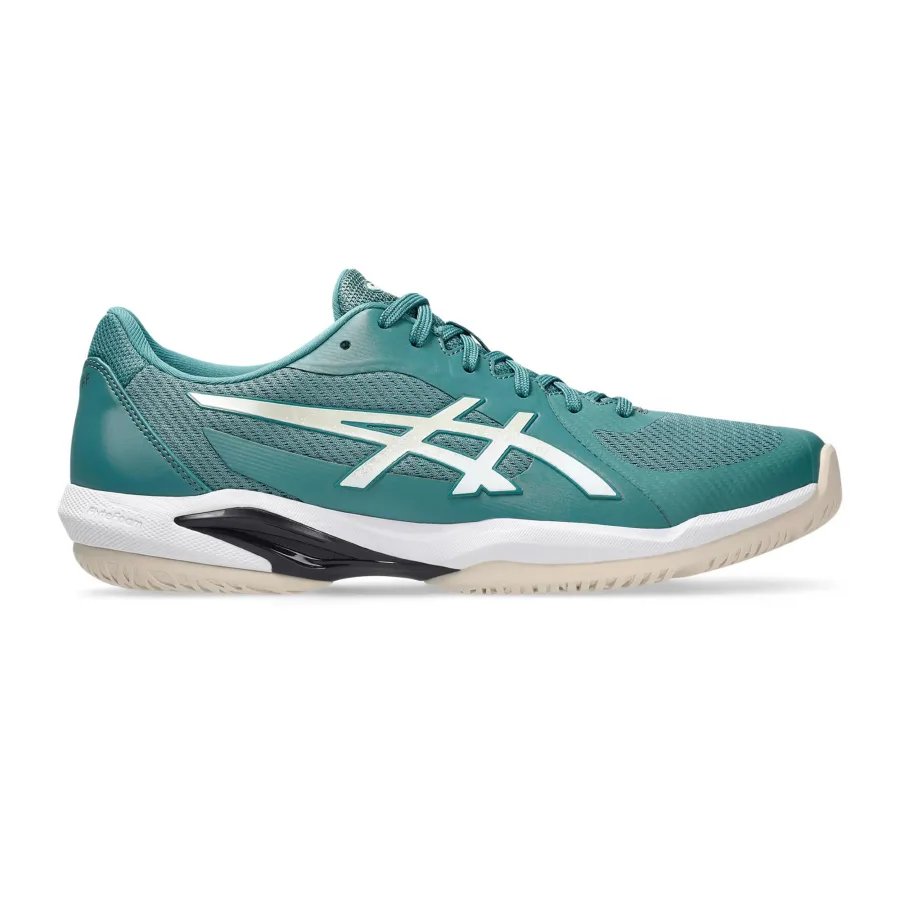 ASICS Solution Swift FF 2 Allcourtschuh Herren - petrol, creme