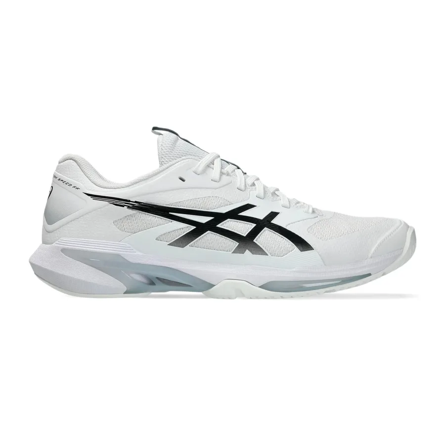 ASICS Solution Speed FF 4 Allcourtschuh Herren - weiß, schwarz